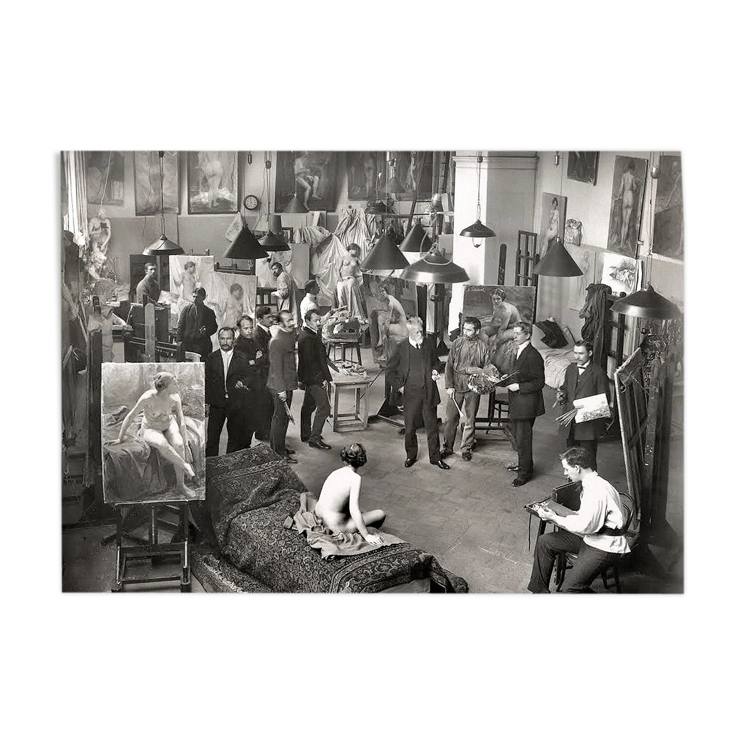 Photography, "The Academy of Painting" Paris, 1913