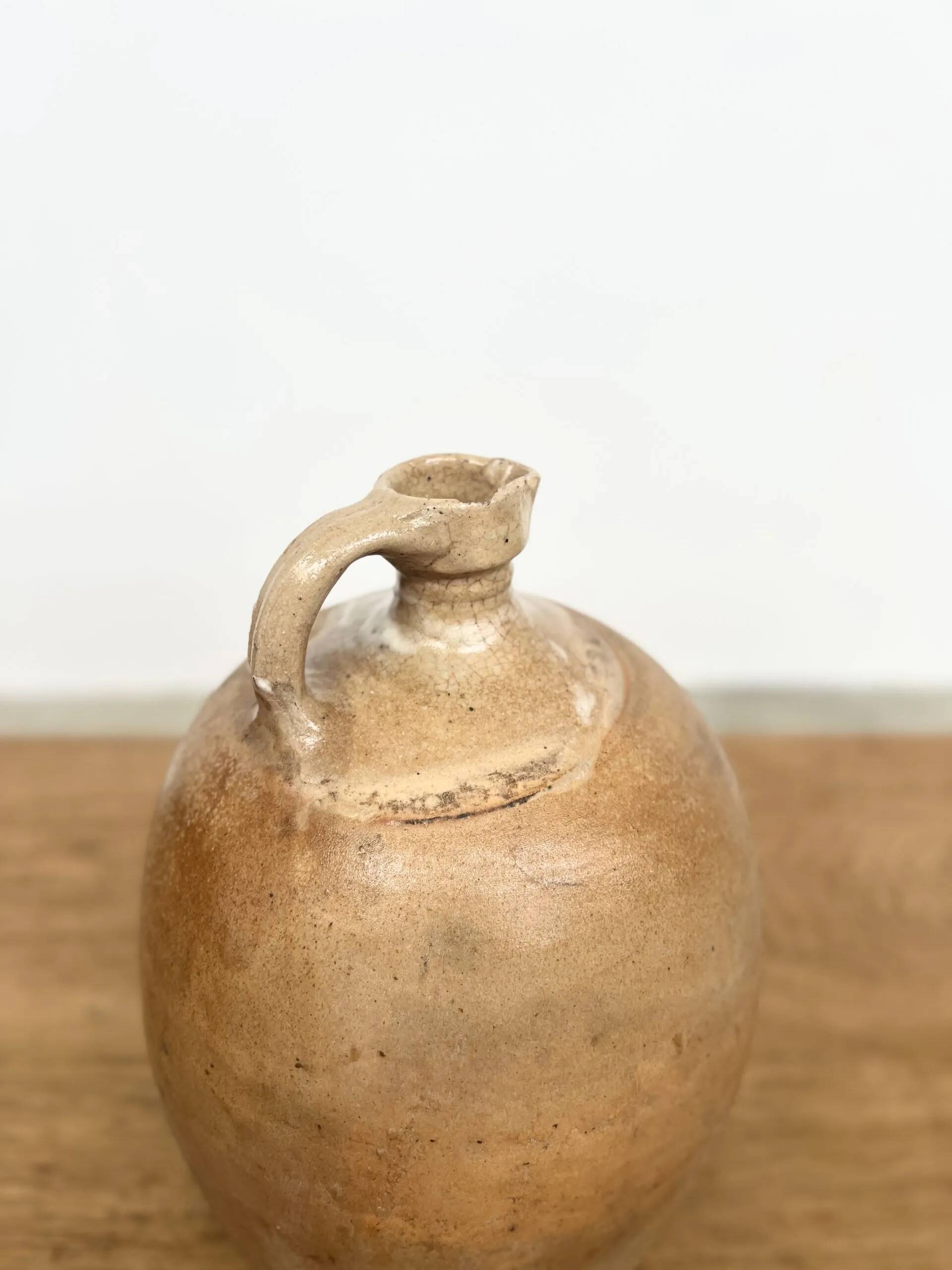 Antique ochre jar