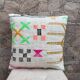 Handmade Moroccan Kilim cushion cover: Bohemian decorative cushion