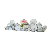 Grand service en porcelaine, modèle Tertia, Herend, début XXème siècle, environ 200 pièces