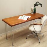 Teak desk, Danish design, 1970s, made in Denmark.