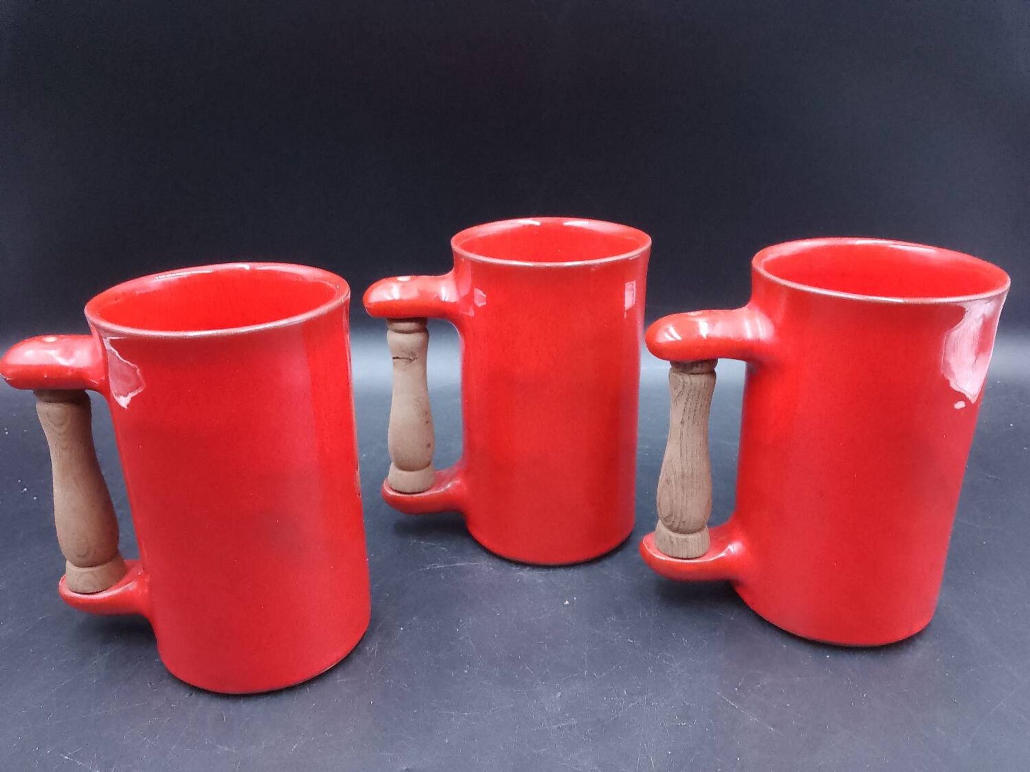 Brother Cloutier Robert Jean ceramic mug 50 60 Jouve Rivière Paul Chambost
