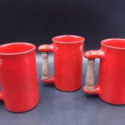 Brother Cloutier Robert Jean ceramic mug 50 60 Jouve Rivière Paul Chambost