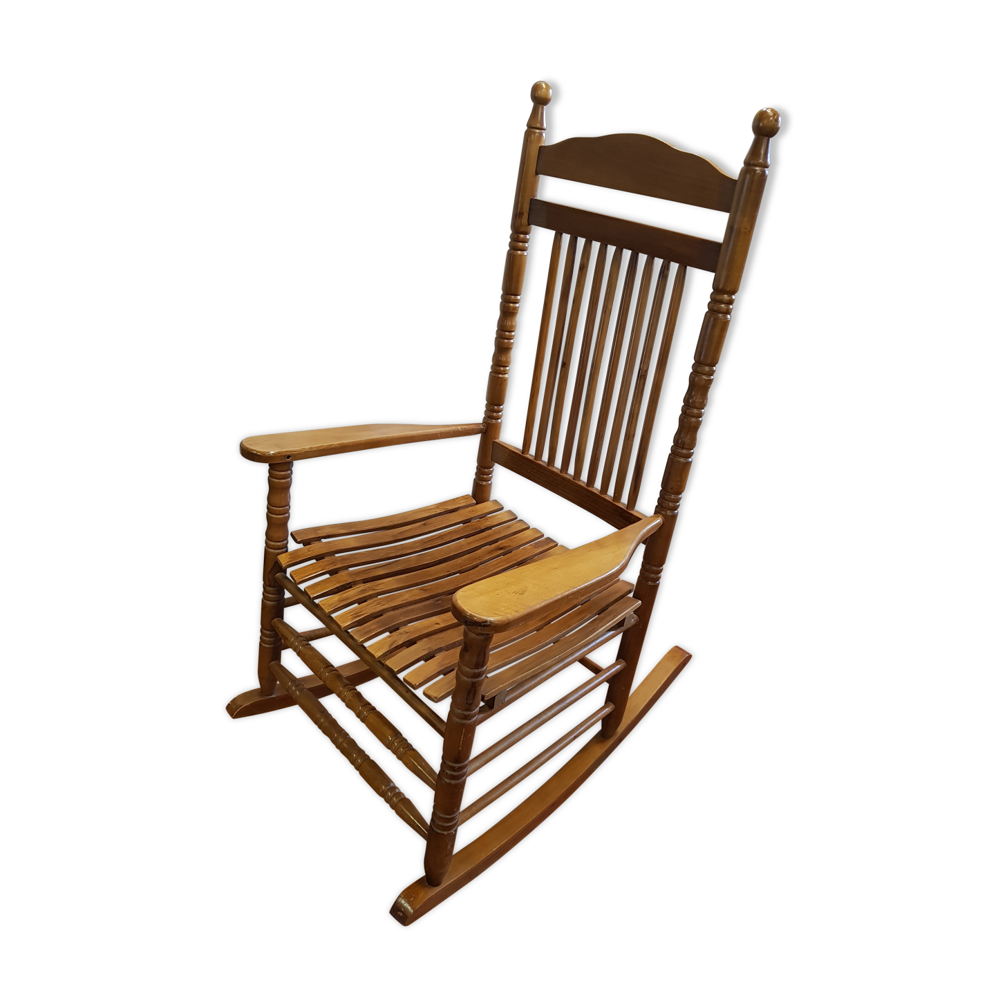 Rocking solid wooden flesh