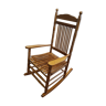 Rocking chair en bois massif