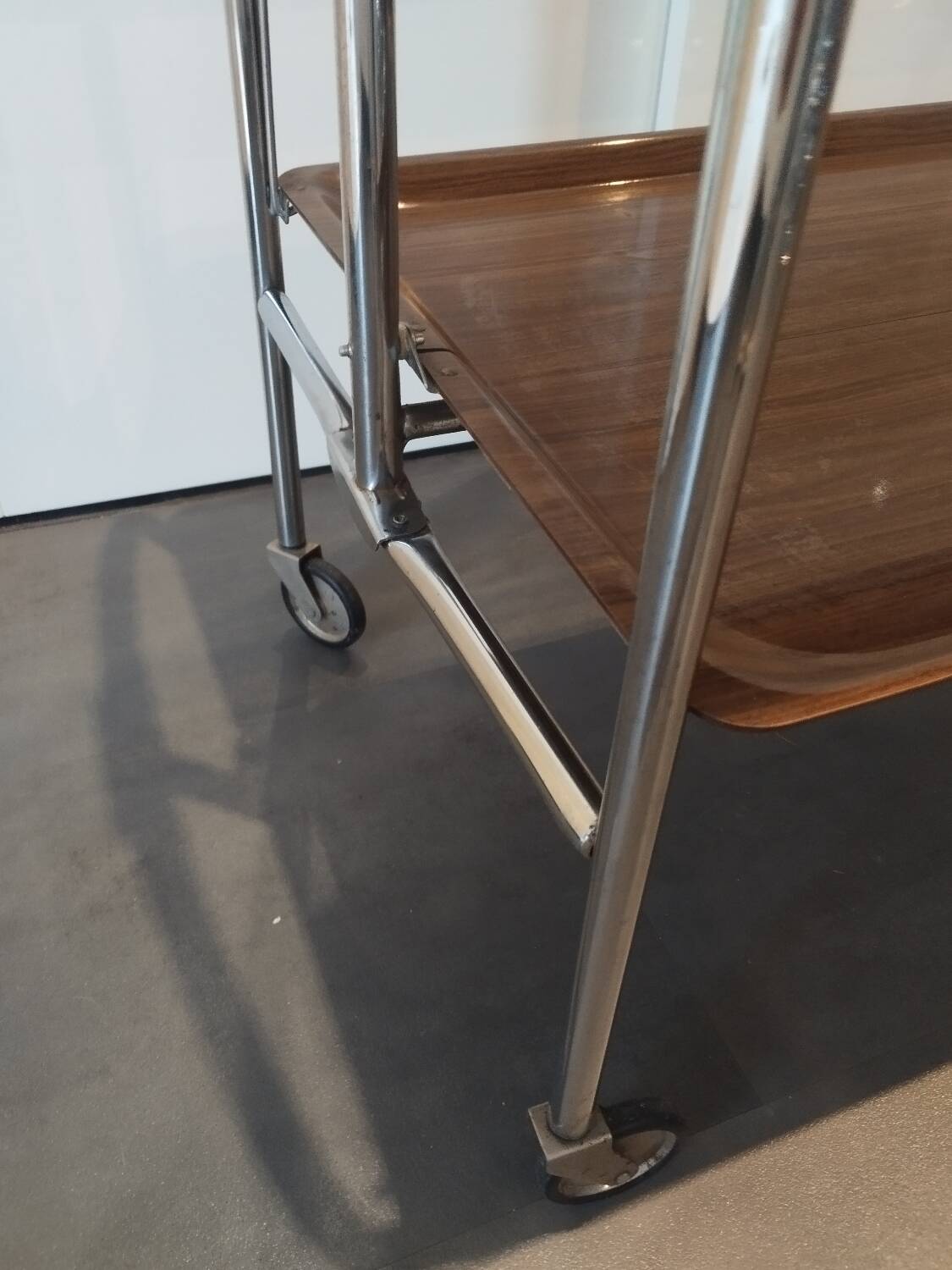 Vintage rolling trolley