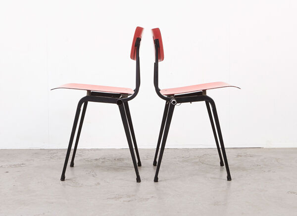 Paire de chaises de Friso Kramer pour Ahrend de Cirkel 1953