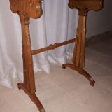 Set of 4 Gallé nesting tables with dragonfly decoration