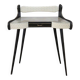 Console Table In Wood And Glass Top, 1950s