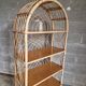 Old rattan shelf