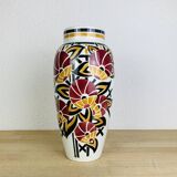 Art Deco vase, Pergola model, Keller & Guérin Lunéville