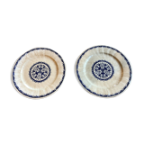 Gien Flat Pair from the second half of the 19th