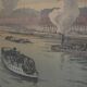 Lithograph by Henri Rivière Parisian Landscapes - The Trocadéro