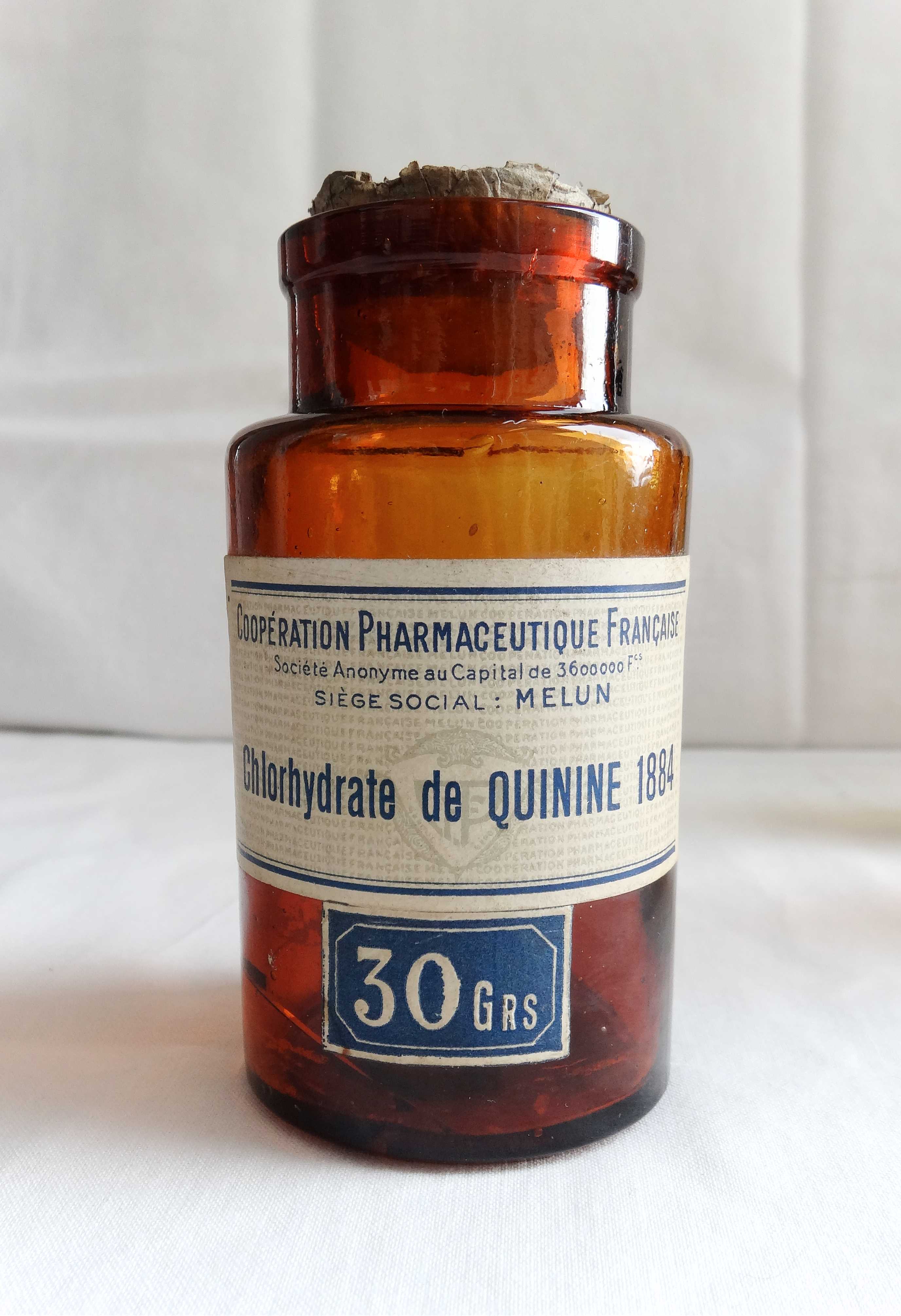 Old pharmacy bottles