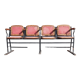 4 seater cinema bench