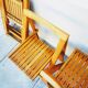 Série de 4 chaises pliantes  années 60