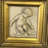 Marble high relief, 1882