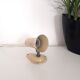 Table lamp / wall lamp LITA France - Beige lacquered metal - 1950