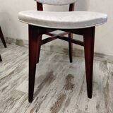 6 chaises en Skaï style scandinave