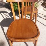 5 vintage Baumann bistro chairs