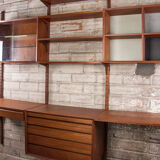 Danish modular teak shelf by Poul Cadovius 1960