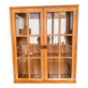 vitrine en pin années