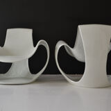 Pair of Albatros armchairs by Danielle Quarante for Airborne