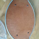 Durinox art deco mirror aperitif tray