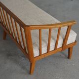 Mid Century Swedish Three Seater Sofa by Carl Malmsten, Model "Visingsö", 1960s