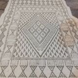 Tapis blanc marocain 105x60cm