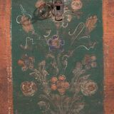 Ancienne malle avec motifs floraux (c.1920) #24