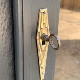 Glass-glazed Parisian wardrobe 1930