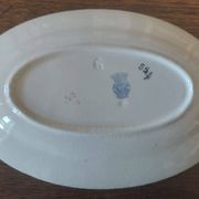 Ravier in earthenware from Badonviller iron clay