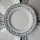 5 Terre de fer dessert plates