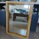 Antique rattan and bamboo mirror