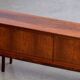 Enfilade scandinave vintage en palissandre 1960