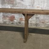 Wooden bench
