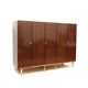 Large vintage rosewood wardrobe from the 1960s
