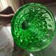 Vase with green spikes from Italy, vintage 60s