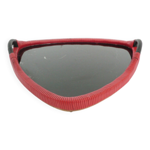 Plateau rouge & noir