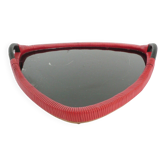 Plateau Rouge & Noir Scoubidou Typique Vintage Design Années 50
