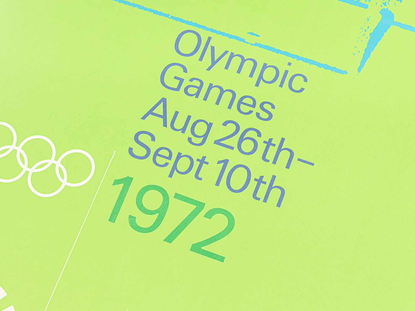 1970s poster “hürdenlauf”, otl aicher