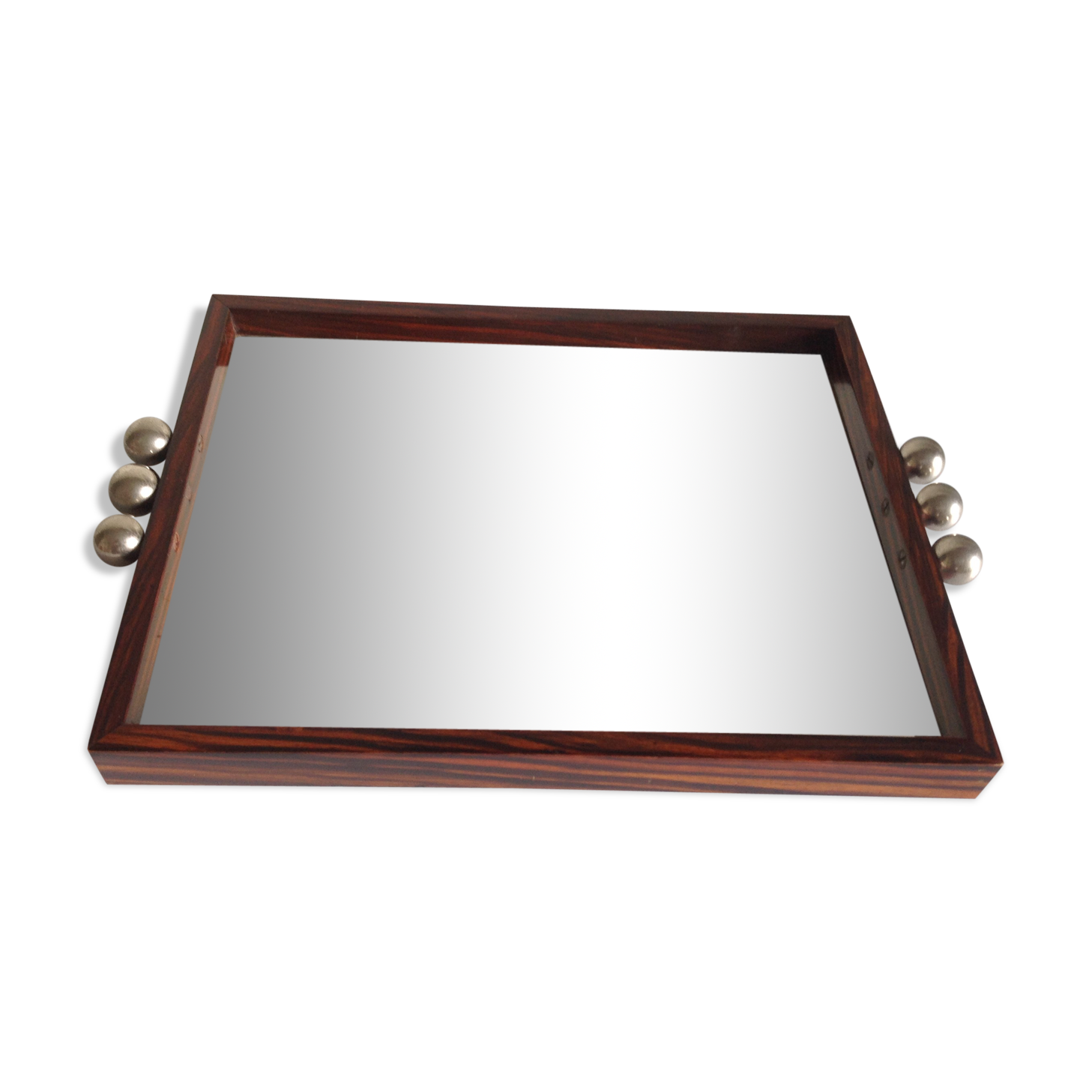 Art deco mirror tray