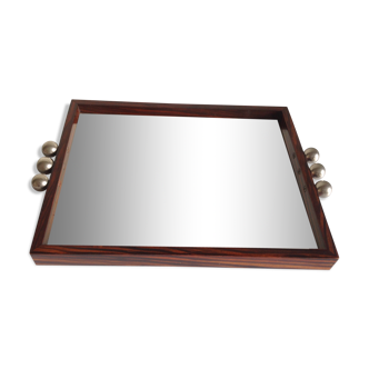 Plateau miroir Art deco