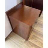 Dressing table - Walnut veneer entryway cabinet, 1940