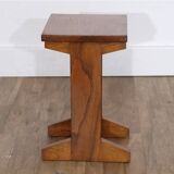 Vintage wooden side table 1960