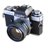 Minolta XE-5 + MC rokkor PG 50mm F1.4 + MC tele rokkor PG 135mm F2.8