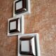 Doria lights set of 3 wall lamps minimalist Design Wall lamps