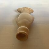 Soapstone fish candle holder