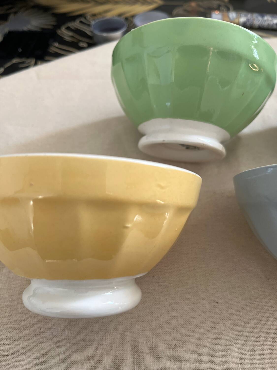 Small bowls Digoin-Sarreguemines